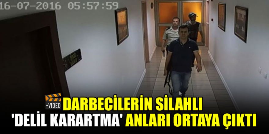 Darbecilerin silahlı "delil karartma" çabası güvenlik kamerasında