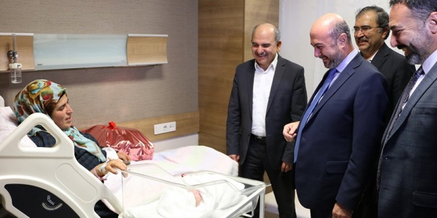 Konya’da 2020’nin ilk bebeği dünyaya geldi