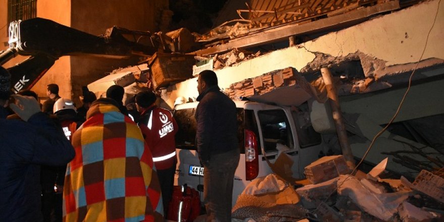 Elazığ'da 6,8 büyüklüğünde deprem