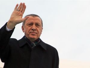 Cumhurbaşkanı Erdoğan cemaate dua yaptırdı