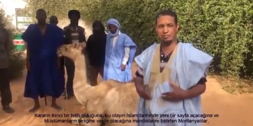Moritanyalı Müslümanlar Ayasofya Camii için kurban kesti