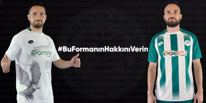 Konyaspor'da yeni sezon formaları bu video ile duyuruldu