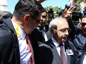 Şehit cenazesinde Kılıçdaroğlu’na tepki