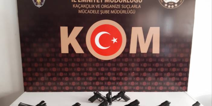 Konya'da silah kaçakçılarına operasyon: 2 tutuklama