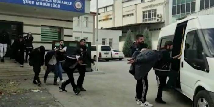 Konya Merkezde büyük operasyon! Kömür çuvallarından çıktı, 13 kişi tutuklandı