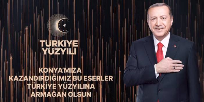 Cumhurbaşkanı Erdoğan Konya yatırımlarını paylaştı