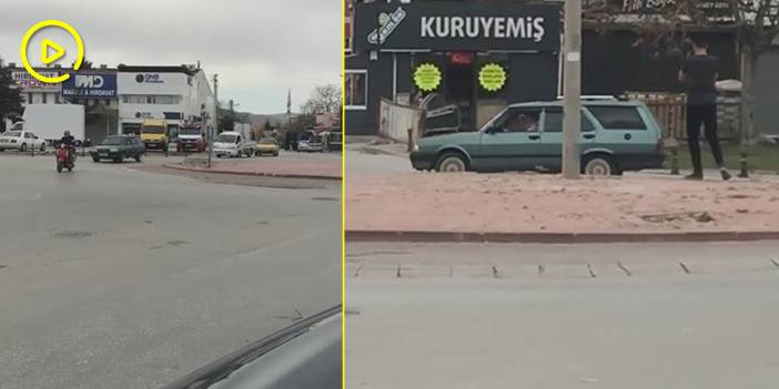 Konya'da yoğun trafik arasında drift terörü estirdi, cezayı yedi