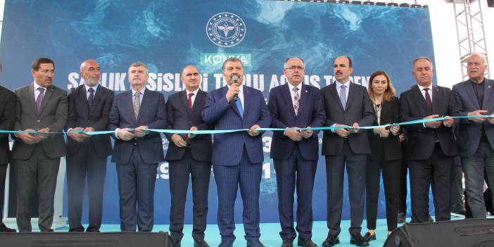 Sağlık Bakanı Fahrettin Koca: “83 sağlık tesisi Konya'mıza hayırlı olsun