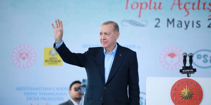 Cumhurbaşkanı Erdoğan'dan Konyalılar övgü: "Bu ne aşktır"