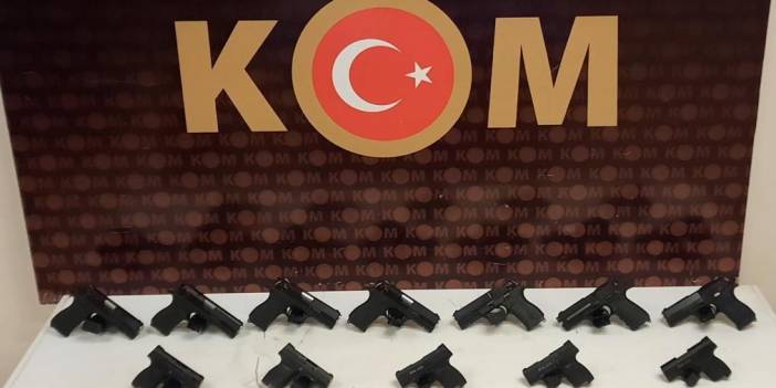 Konya'da silah kaçakçılarına şok operasyon!