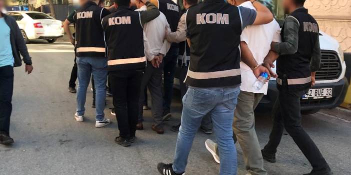 Konya polisinden tefeci çetesine operasyon