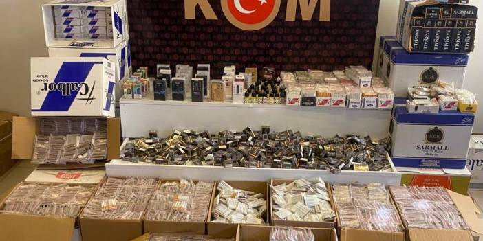 Konya'da kaçakçılara darbe! 10 gözaltı