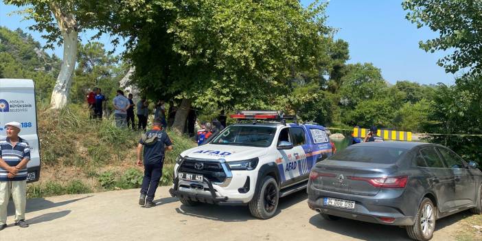 Irmakta akıntıya kapılan çocuğun cesedi bulundu