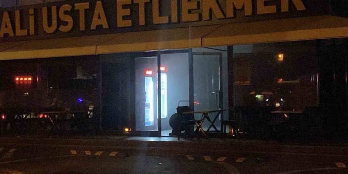 Konya'da etliekmekçide yangın