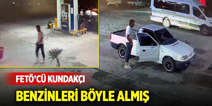 Fetö'cü kundakçı parkı tutuşturduğu benzinleri böyle almış