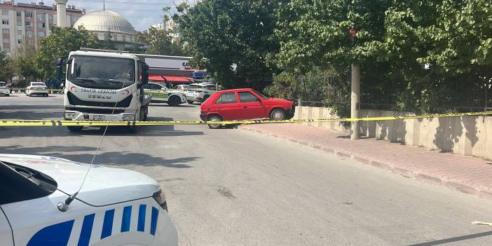 Konya merkezde dur ihtarına uymadı! Önce polise ardından duvara çarptı