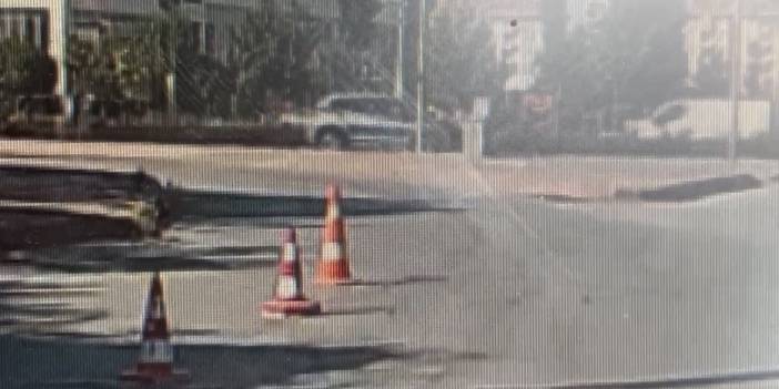 Konya'da 16 yaşındaki çocuğun hayatını kaybettiği kaza anı kamerada
