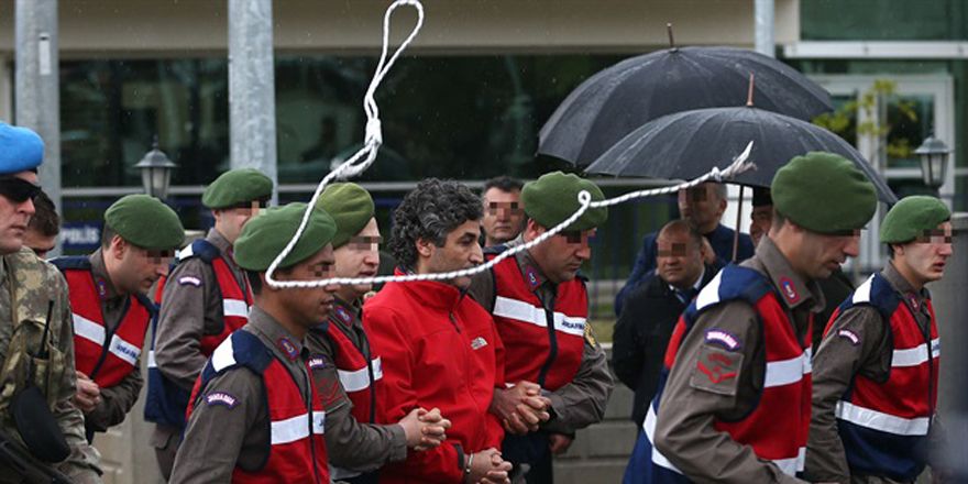 'Suikast timi'ne ipli protesto!