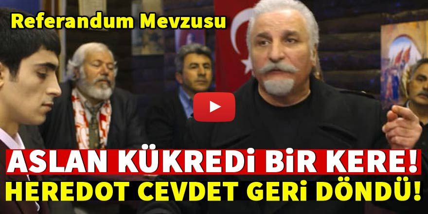 Heredot Cevdet geri döndü! İşte ilk video