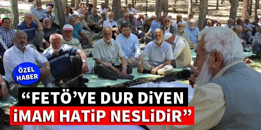 Ensar vakfı, İmam Hatip’in asırlık çınarlarını buluşturdu