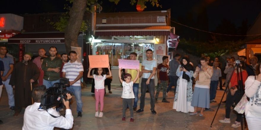 Silivri’de provokatörler iş başında